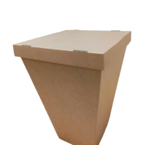 Коробка для цветов 265х410х535 с крышкой