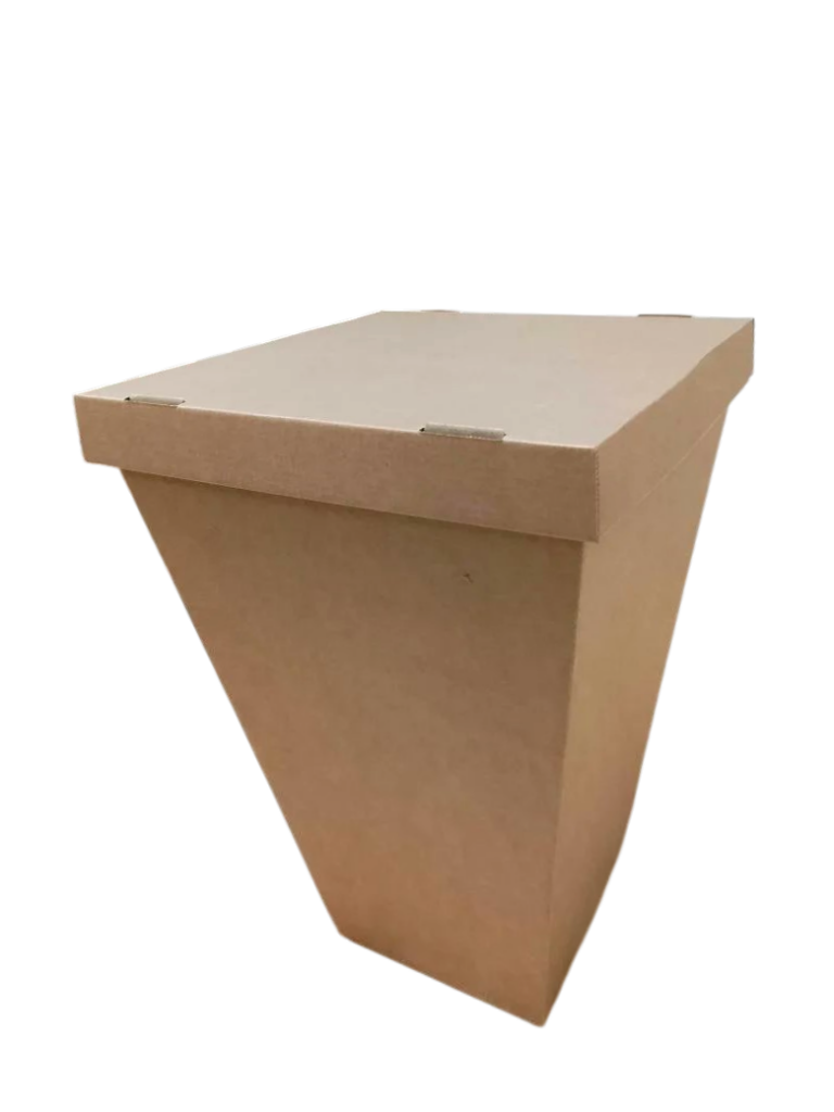 Коробка для цветов 265х410х535 с крышкой